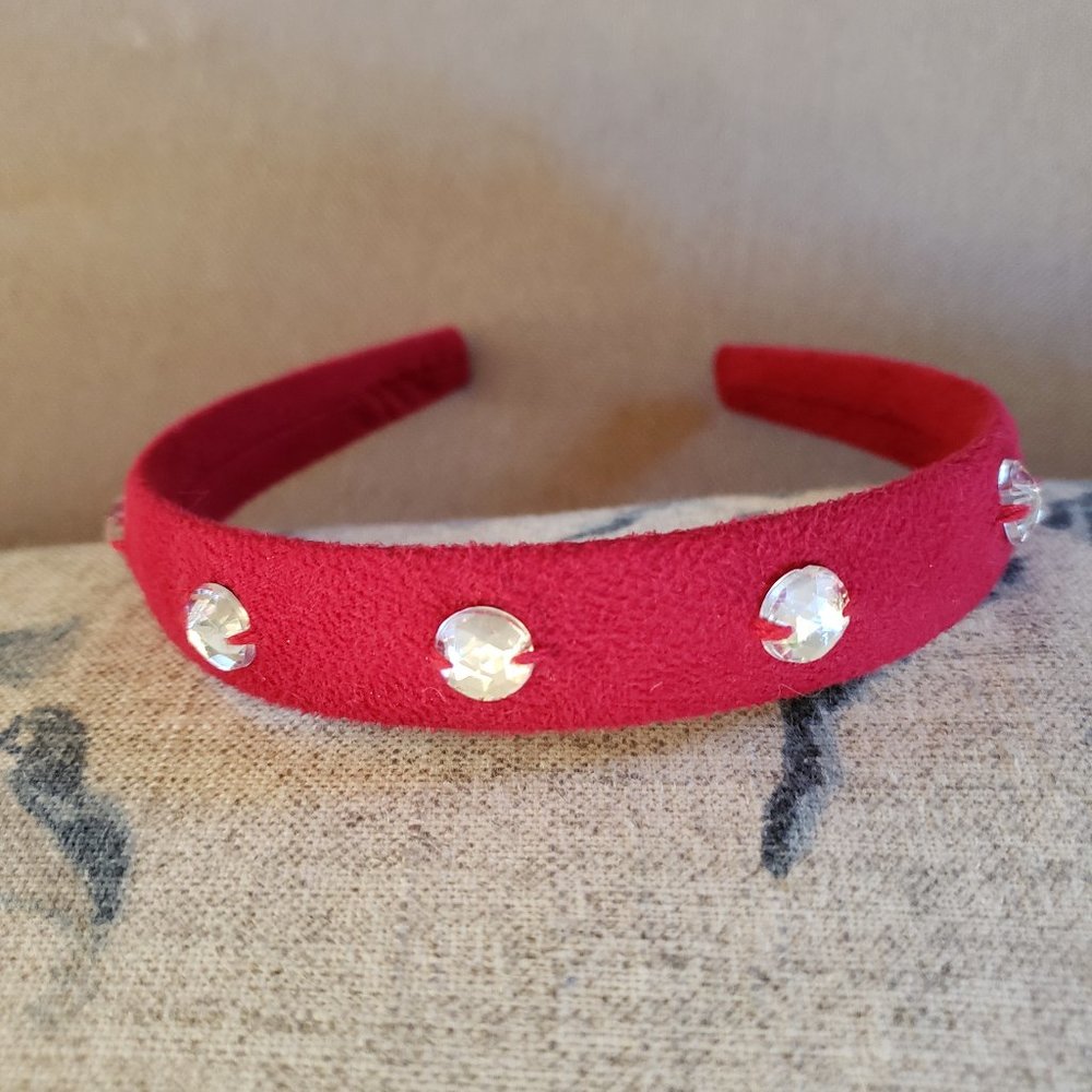 6/$15: Gymboree Red Rhinestone Headband